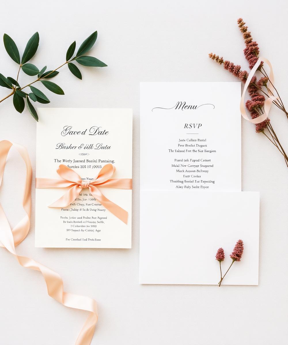 Papeterie de mariage